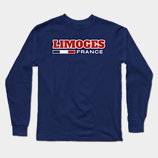 Limoges France Retro Long Sleeve T-Shirt